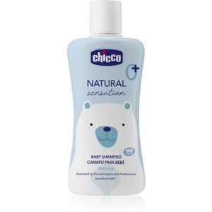 Chicco Natural Sensation Baby jemný šampon pro děti od narození 0+ 200 ml