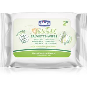 Chicco NaturalZ Protective & Refreshing Wipes ubrousky proti komárům 2 m+ 20 ks
