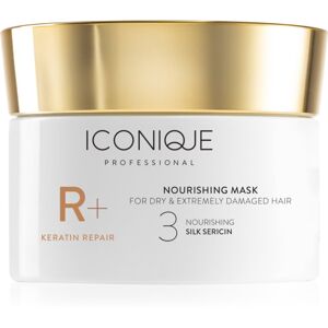 ICONIQUE Professional R+ Keratin repair obnovující maska pro suché a poškozené vlasy 200 ml