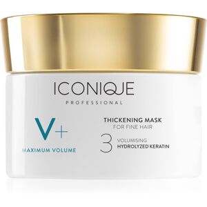ICONIQUE Professional V+ Maximum volume Thickening mask intenzivní maska pro objem jemných vlasů 200 ml