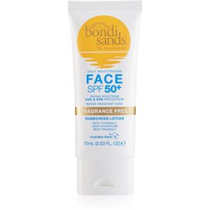 Bondi Sands SPF 50+ Face Fragrance Free opalovací krém na obličej bez parfemace SPF 50+ 75 ml
