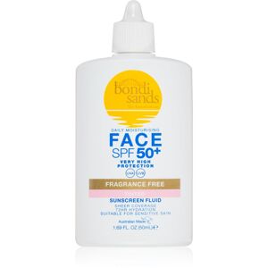 Bondi Sands SPF 50+ Fragrance Free Tinted Face Fluid tónovací ochranný krém na obličej SPF 50+ 50 ml