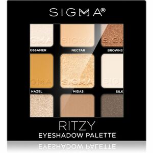 Sigma Beauty Eyeshadow Palette Ritzy paleta očních stínů 9 g
