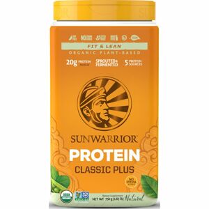 Sunwarrior Protein Classic Plus rostlinný protein II. příchuť natural 750 g
