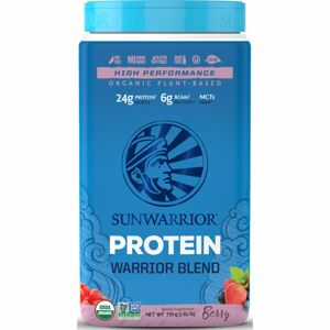 Sunwarrior Protein Warrior Blend rostlinný protein I. příchuť berry 750 g