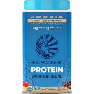Sunwarrior Protein Warrior Blend rostlinný protein IV. příchuť mocha 750 g