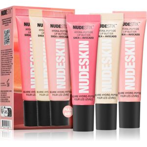 Nudestix Nudeskin Hydra-Peptide Lip Butter Tint Set dárková sada (na rty)