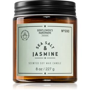 Gentlemen's Hardware Sea Salt & Jasmine vonná svíčka 227 g