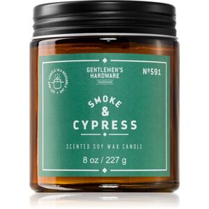 Gentlemen's Hardware Smoke & Cypress vonná svíčka 227 g