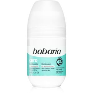 Babaria Deodorant Cero deodorant roll-on bez obsahu hliníkových solí pro citlivou pokožku 50 ml