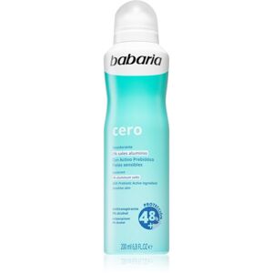 Babaria Deodorant Cero antiperspirant ve spreji pro citlivou pokožku 200 ml