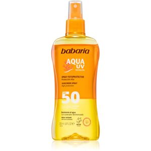 Babaria Sun Aqua UV opalovací sprej SPF 50 200 ml