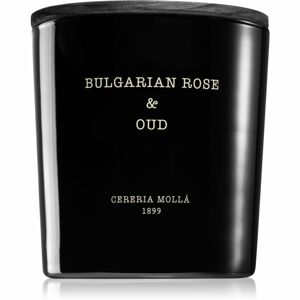 Cereria Mollá Boutique Bulgarian Rose & Oud vonná svíčka 600 g