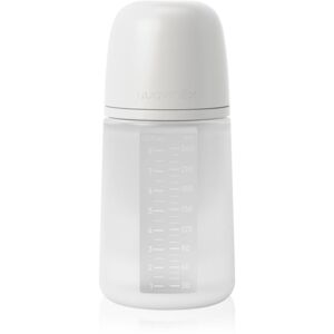 Suavinex Colour Essence SX Pro kojenecká láhev Medium Flow - Foamy Grey 240 ml