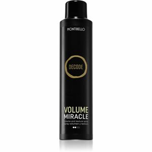 Montibello Decode Volume Miracle Spray objemový sprej na fénování a závěrečnou úpravu vlasů 250 ml
