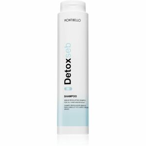 Montibello DetoxSeb Sebum Regulating Shampoo normalizující šampon pro mastnou a podrážděnou pokožku hlavy 300 ml