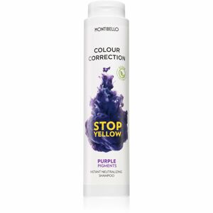 Montibello Colour Correction Stop Yellow šampon pro zesvětlené a blond vlasy neutralizující žluté tóny 300 ml