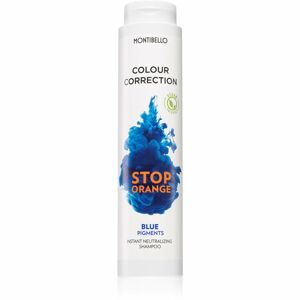 Montibello Colour Correction Stop Orange šampon pro zesvětlené a blond vlasy neutralizující mosazné podtóny 300 ml