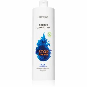 Montibello Colour Correction Stop Orange šampon pro zesvětlené a blond vlasy neutralizující mosazné podtóny 1000 ml