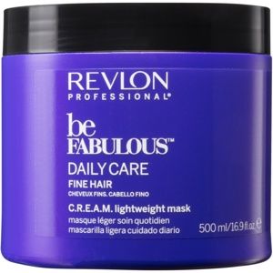 Revlon Professional Be Fabulous Daily Care regenerační a hydratační maska pro jemné vlasy 500 ml