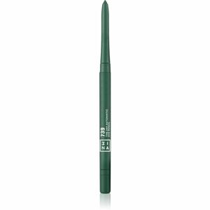 3INA The 24H Automatic Eye Pencil dlouhotrvající tužka na oči odstín 739 - Green 0,28 g
