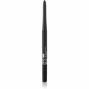 3INA The 24H Automatic Eye Pencil dlouhotrvající tužka na oči odstín 900 - Black 0,28 g