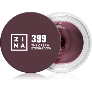 3INA The 24H Cream Eyeshadow krémové oční stíny odstín 399 Burgundy 3 ml