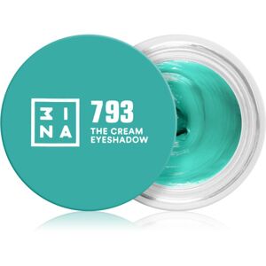 3INA The 24H Cream Eyeshadow krémové oční stíny odstín 793 Turquoise 3 ml