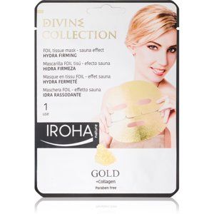 Iroha Divine Collection Gold & Collagen hydratační a vyživující maska