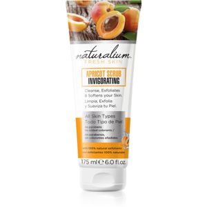Naturalium Fresh Skin Apricot povzbuzující tělový peeling 175 ml