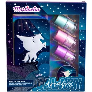 Martinelia Galaxy Dreams Dream Nails & Tin Box dárková sada (pro děti)