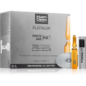 Martiderm Platinum Photo Age HA+ sérum proti stárnutí pleti v ampulích s vitamínem C 10x2 ml
