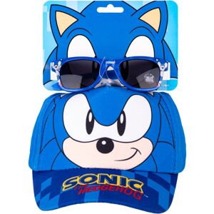 Sonic the Hedgehog Set Cap & Sunglasses sada pro děti 2 ks