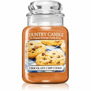 Country Candle Chocolate Chip Cookie vonná svíčka 652 g