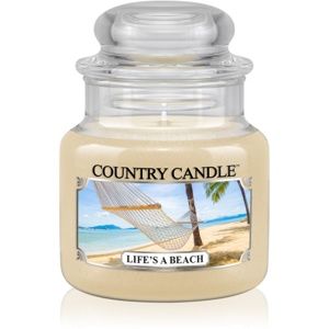 Country Candle Life's a Beach vonná svíčka 104 g