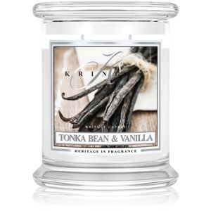 Kringle Candle Tonka Bean & Vanilla vonná svíčka 411 g