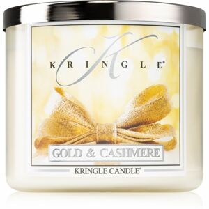 Kringle Candle Gold & Cashmere vonná svíčka I. 411 g