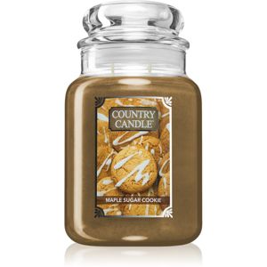 Country Candle Maple Sugar & Cookie vonná svíčka 680 g
