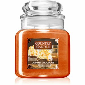 Country Candle Caramel Chocolate vonná svíčka 453,6 g