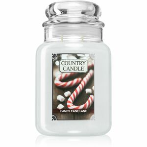 Country Candle Candy Cane Lane vonná svíčka 680 g