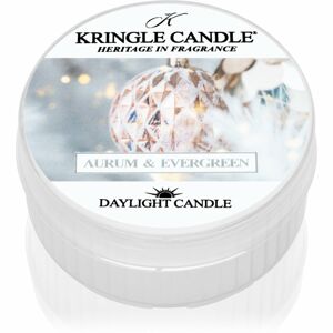 Kringle Candle Aurum & Evergreen čajová svíčka 42 g
