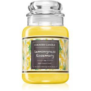 Country Candle Farmstand Lemongrass & Rosemary vonná svíčka 680 g