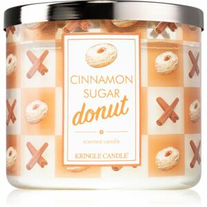 Kringle Candle Cinnamon Sugar Donut vonná svíčka I. 411 g