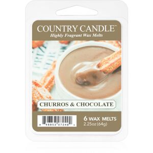 Country Candle Churros & Chocolate vosk do aromalampy 64 g