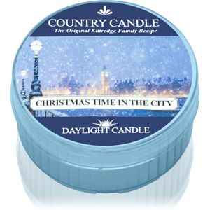 Country Candle Christmas Time In The City čajová svíčka 42 g
