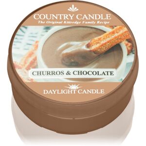 Country Candle Churros & Chocolate čajová svíčka 42 g