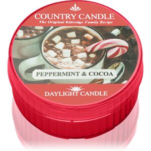 Country Candle Peppermint & Cocoa čajová svíčka 42 g