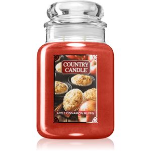 Country Candle Apple Cinnamon Muffin vonná svíčka 680 g