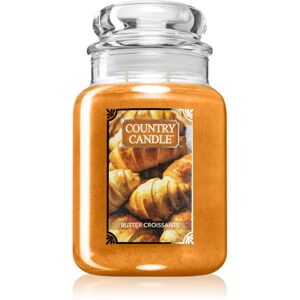 Country Candle Butter Croissants vonná svíčka 680 g