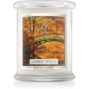 Kringle Candle Amber Wood vonná svíčka 411 g